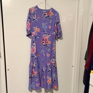 Floral Purple Dress